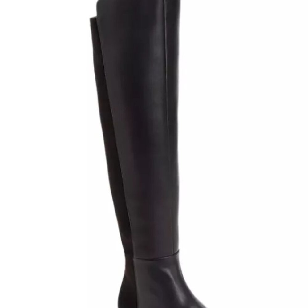 Alfani Ludlowe Riding Boots Womens Size 5,5.5,6.5 Black r Over The Knee